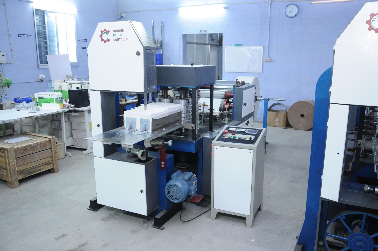 fully automatic bandsaw type single colour single embossing tissue paper making machine in Coimbatore